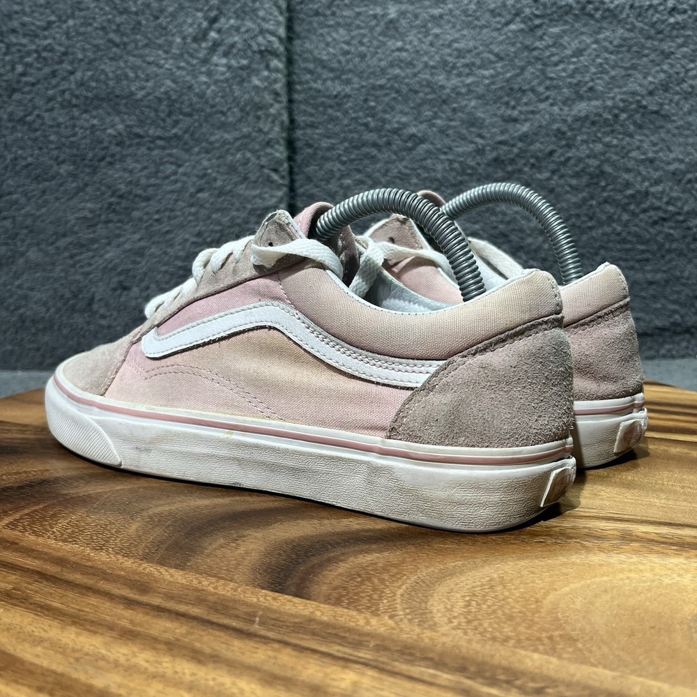 Vans Of The Wall Old‎ Skool Rose Pink Shoes Sneakers Mens 8.5 Women's 10 - Picture 4 of 12